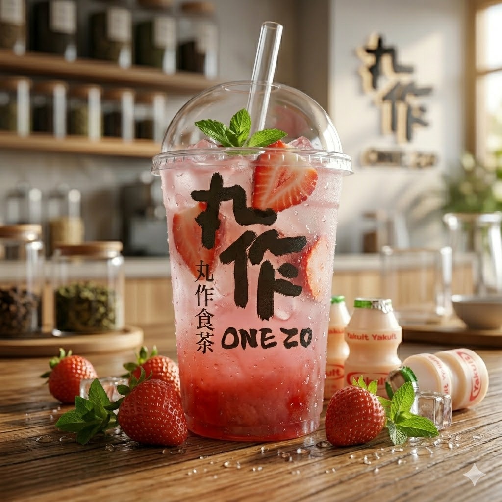 Strawberry Yakult Small